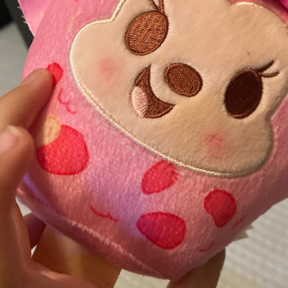 Pink Plush Toy with Strawberry Bow scented - Picture 9 of 10